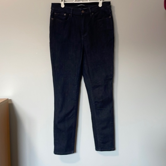 Calvin Klein High Rise Skinny Dark Wash Jeans - Picture 1 of 7